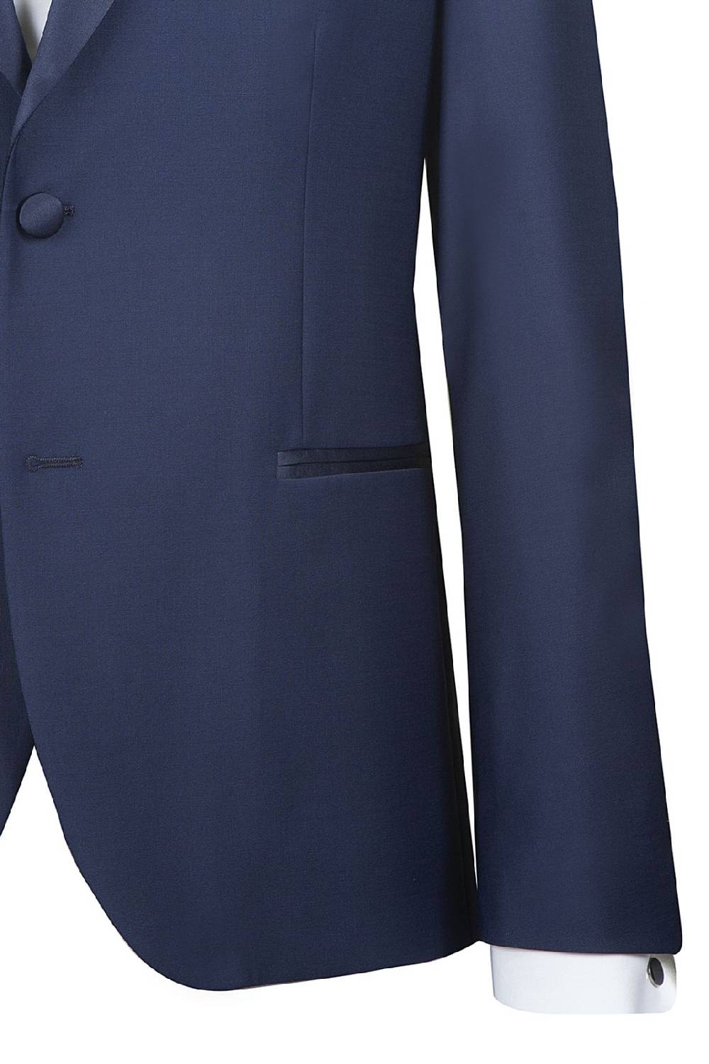 Simbols Abito smoking con gilet bluette simbols drop quattro comfort fit Sconto