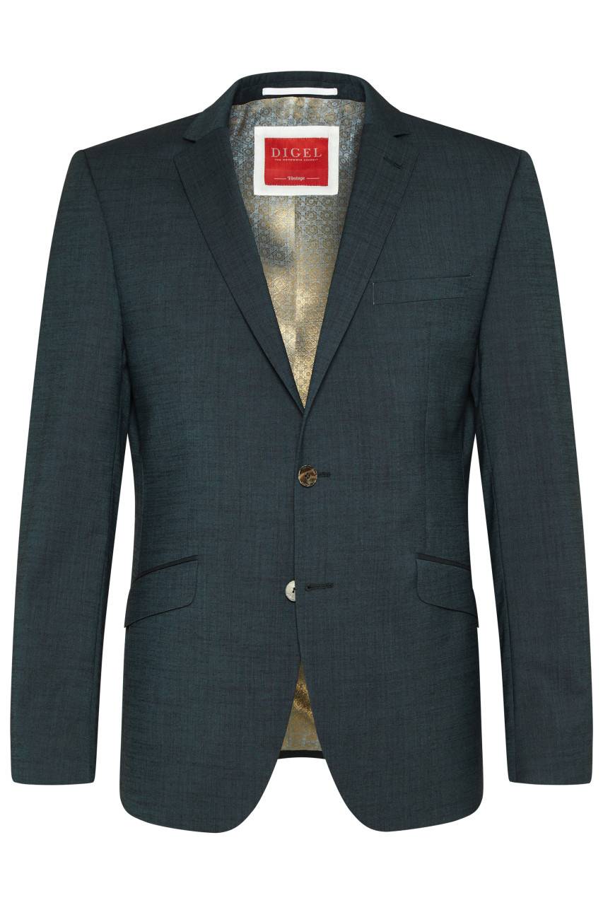 Digel Abito elegante verde scuro digel slim fit con gilet Offerta
