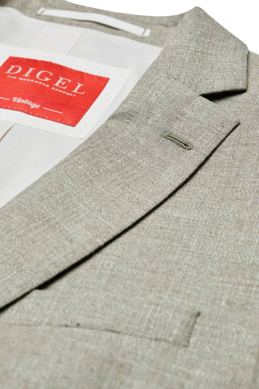 Digel Abito elegante verde chiaro digel slim fit con gilet Economico