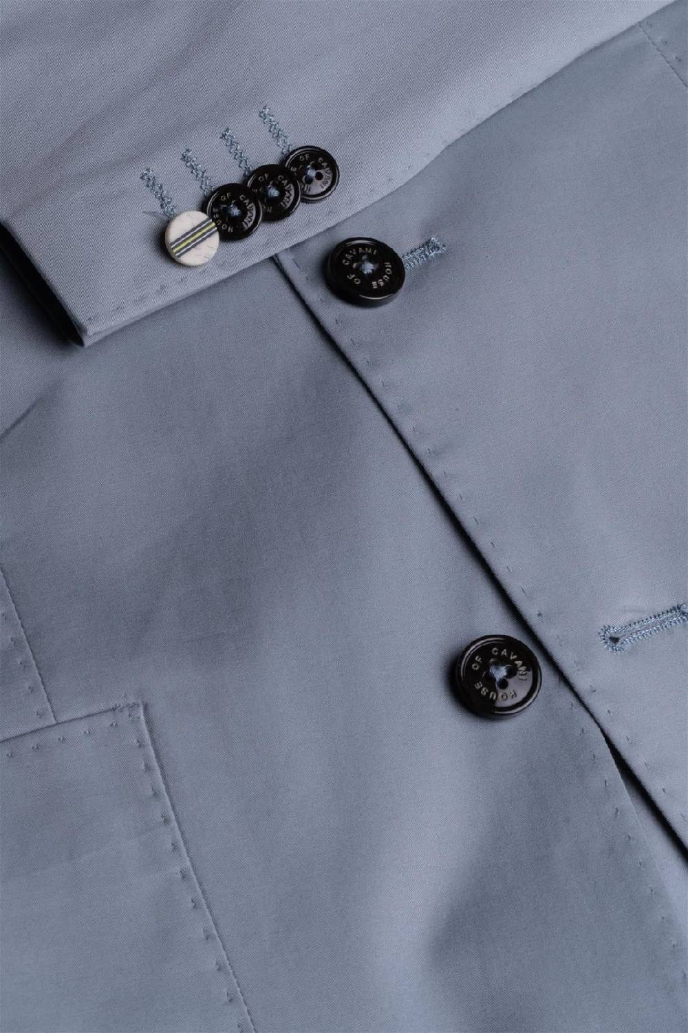 House of Cavani Abito grigio chiaro cavani in cotone stretch sfoderato Offerte
