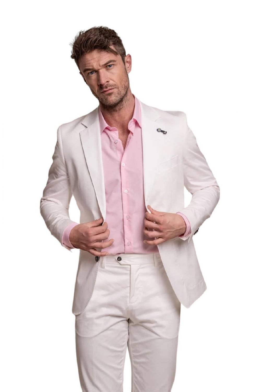 House of Cavani Abito ecru cavani in cotone stretch sfoderato Hotsell