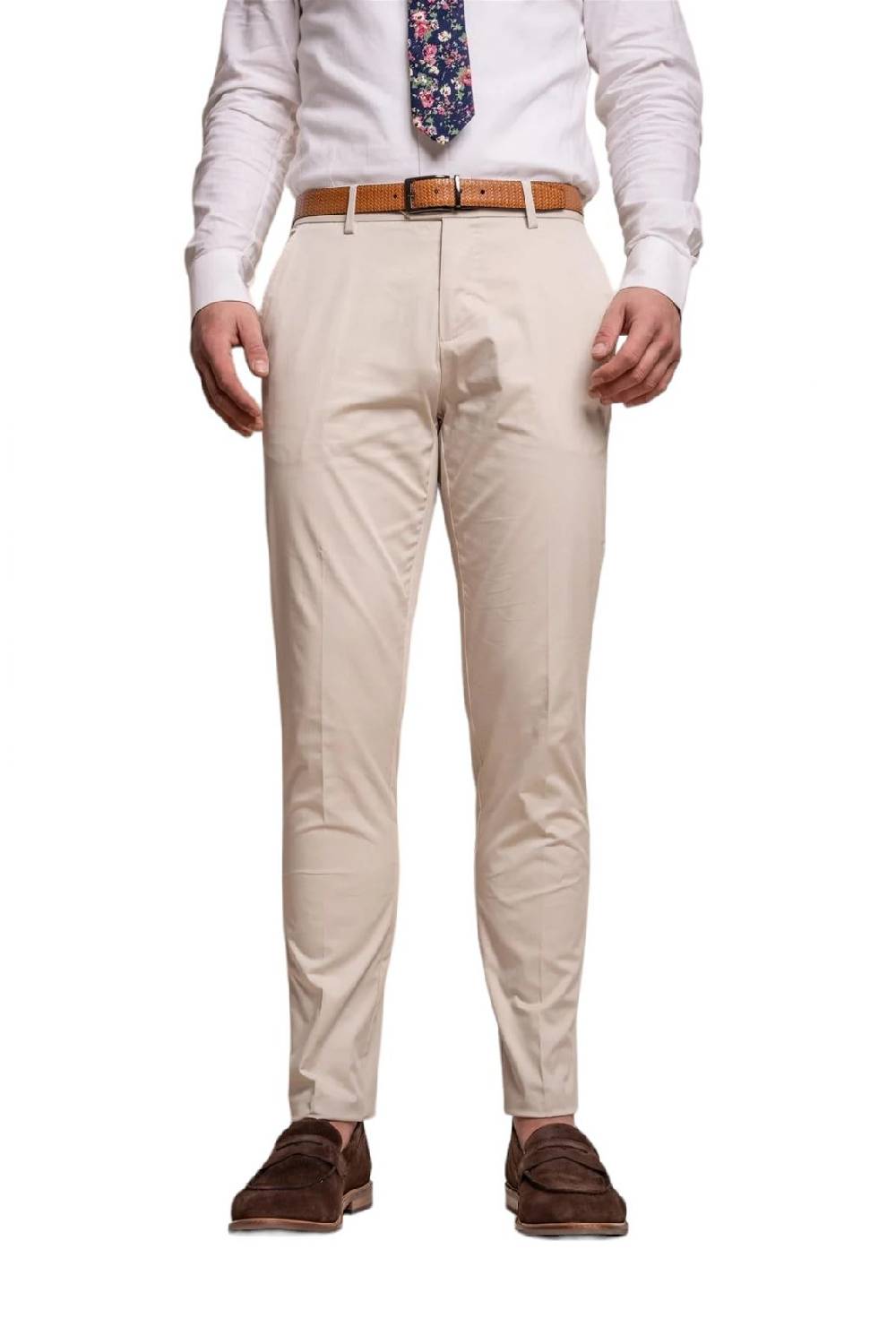 House of Cavani Abito beige cavani in cotone stretch sfoderato Saldi Di Fabbrica