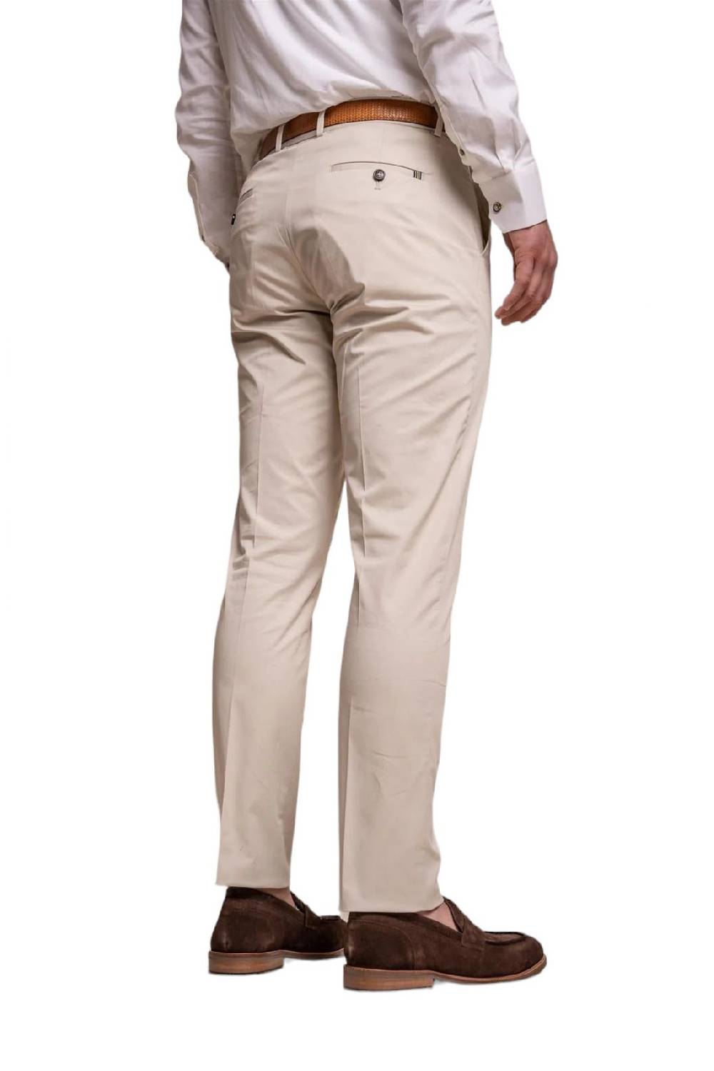 House of Cavani Abito beige cavani in cotone stretch sfoderato Saldi Di Fabbrica