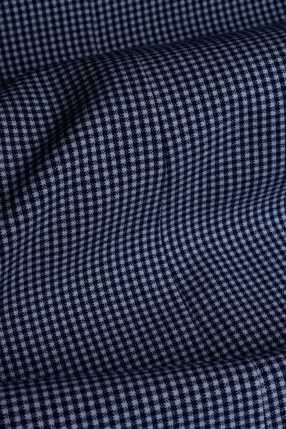 House of Cavani Giacca blazer cavani a quadretti blu stretch Nuovo