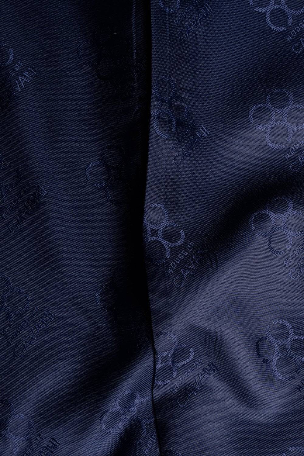 House of Cavani Giacca blazer cavani a quadretti blu stretch Nuovo