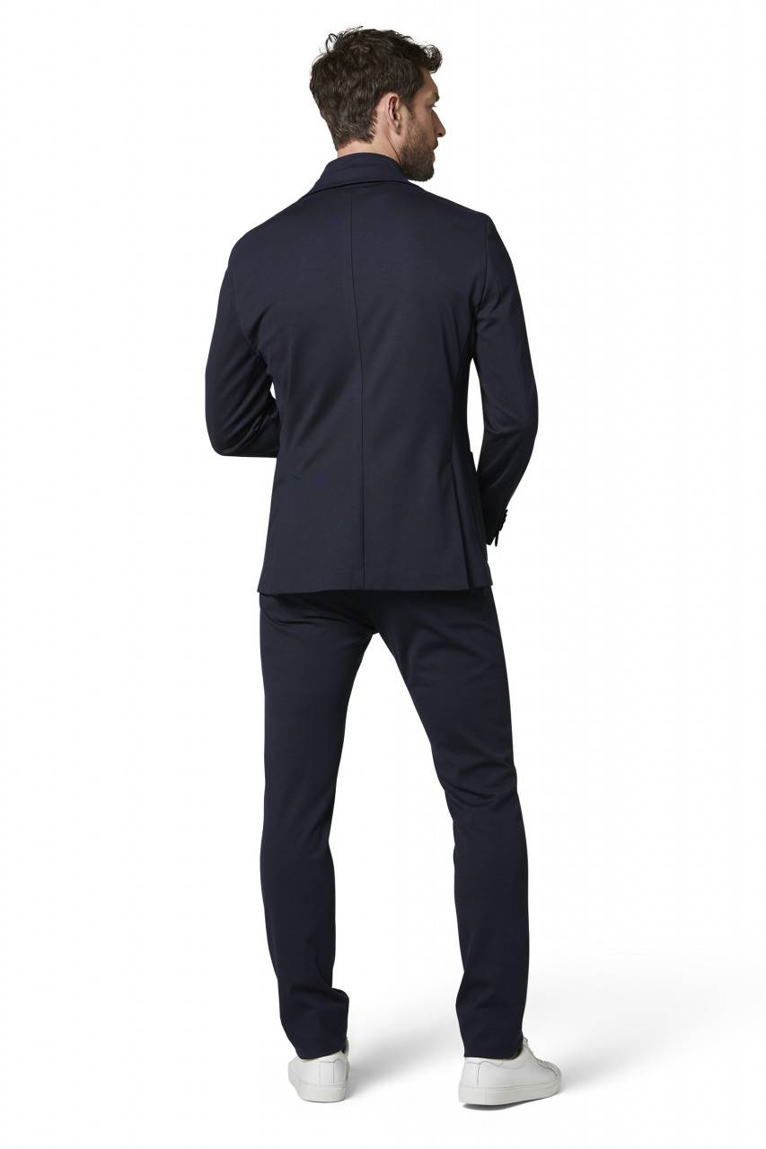 Digel Giacca digel blu in jersey drop quattro corto con pettorina staccabile Vendita
