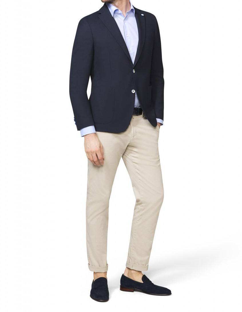 Digel Giacca blazer blu marine digel sfoderato drop sei modern fit Pezzi Unici