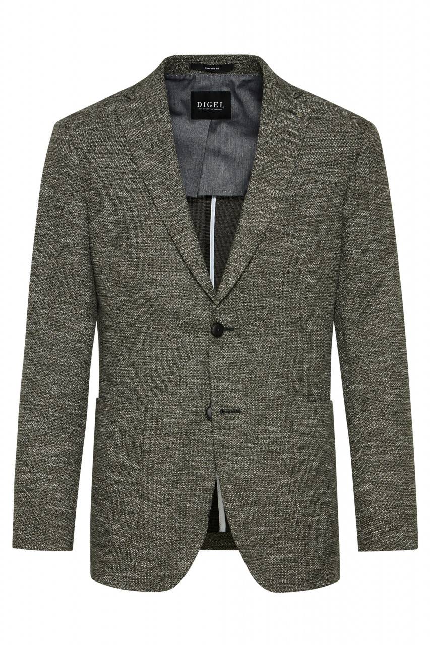 Digel Giacca in jersey verde digel drop quattro corto