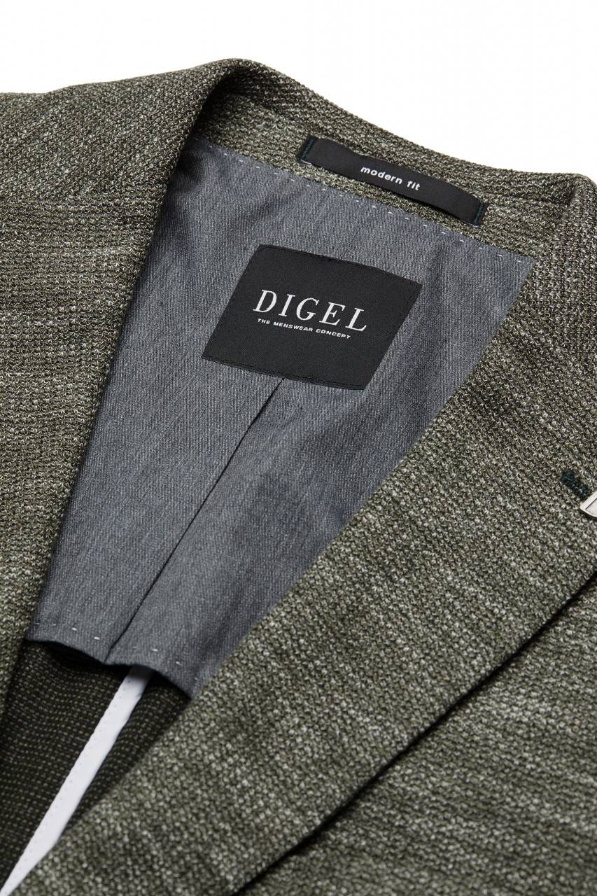 Digel Giacca in jersey verde digel drop quattro corto Qualità Garantita