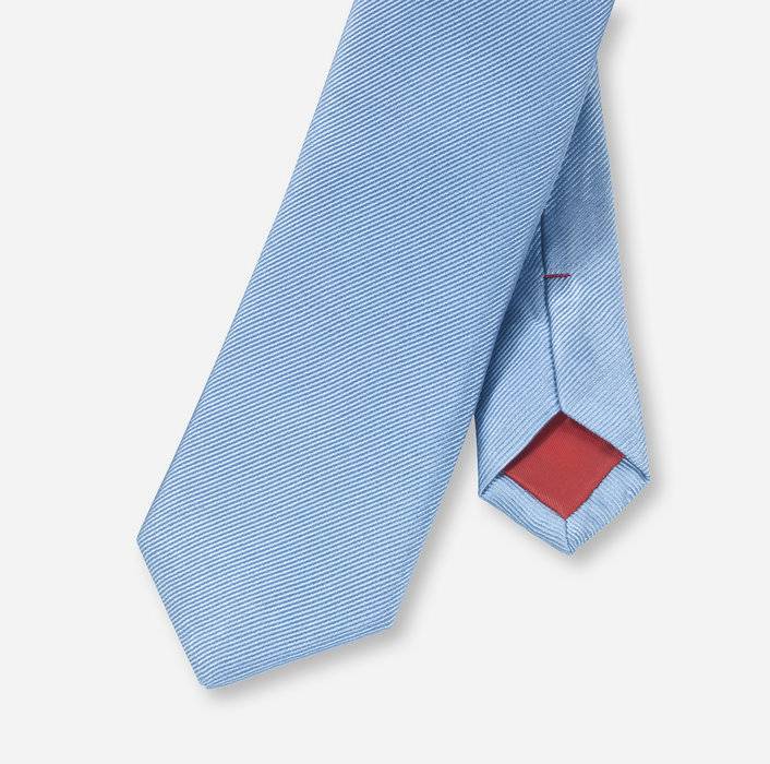 Olymp Cravatta slim in seta pura olymp in otto colori 2025