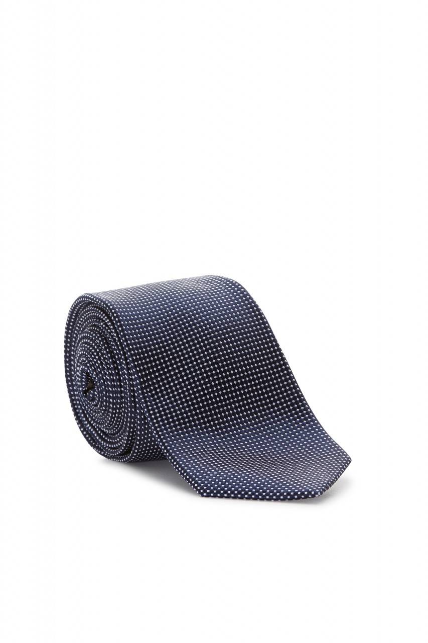 Digel Cravatta elegante digel blu in seta pura
