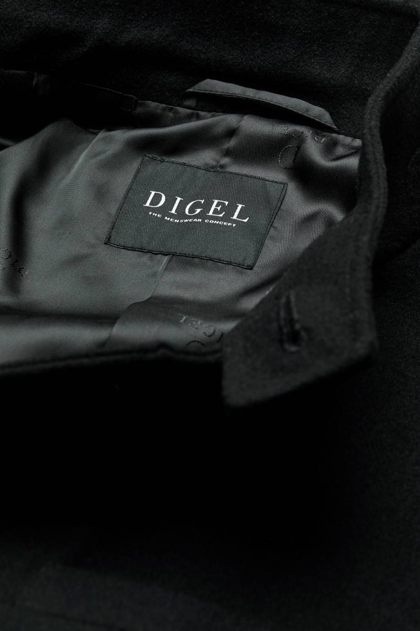 Digel Cappotto digel collo alla careana in misto lana modern fit Promozione Limitata