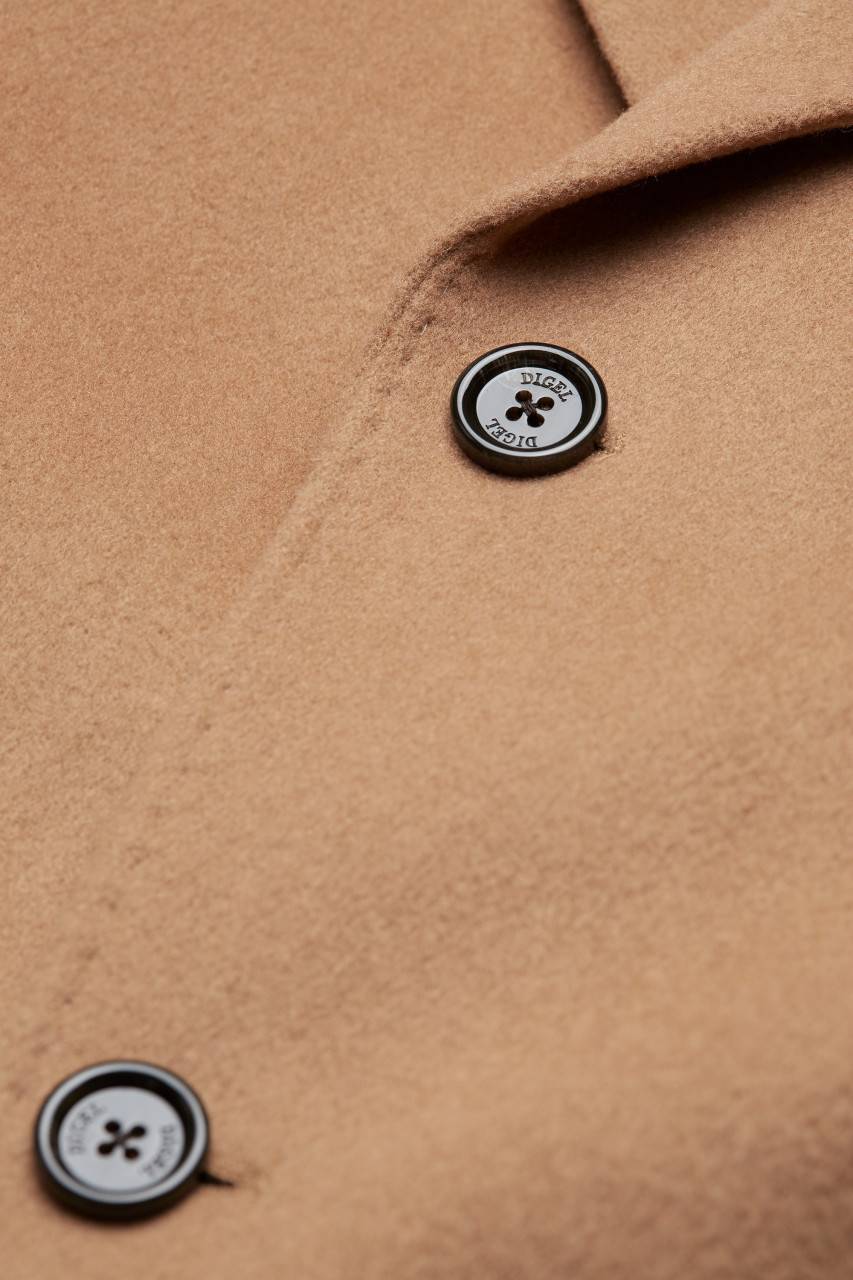 Digel Cappotto digel cammello modern fit misto cashmere Affare Del Giorno