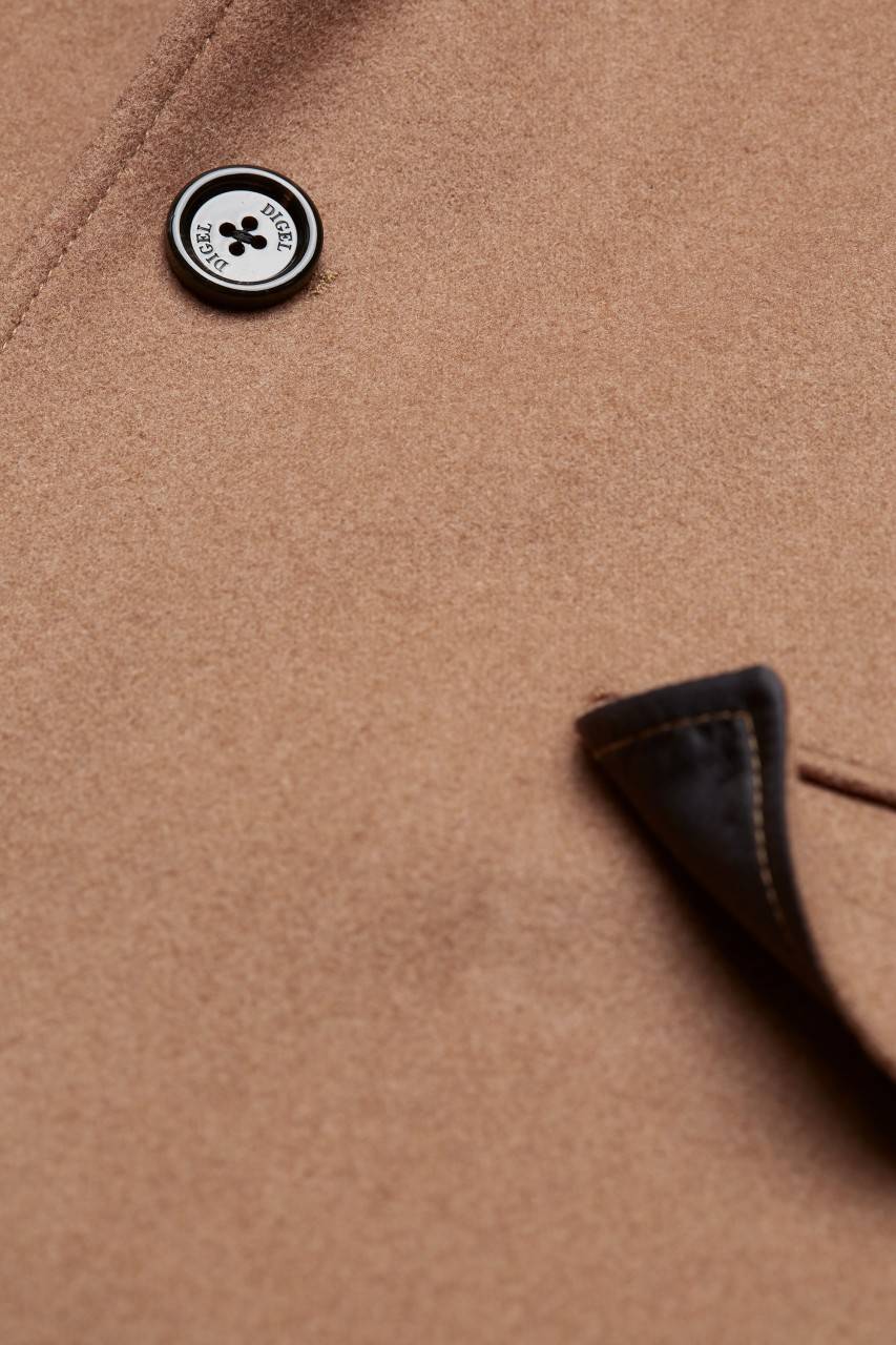 Digel Cappotto cammello digel con pettorina antivento staccabile Offerta
