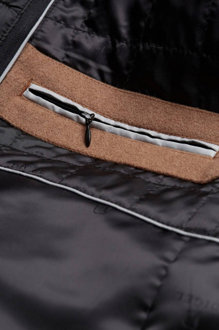 Digel Cappotto cammello digel con pettorina antivento staccabile Offerta