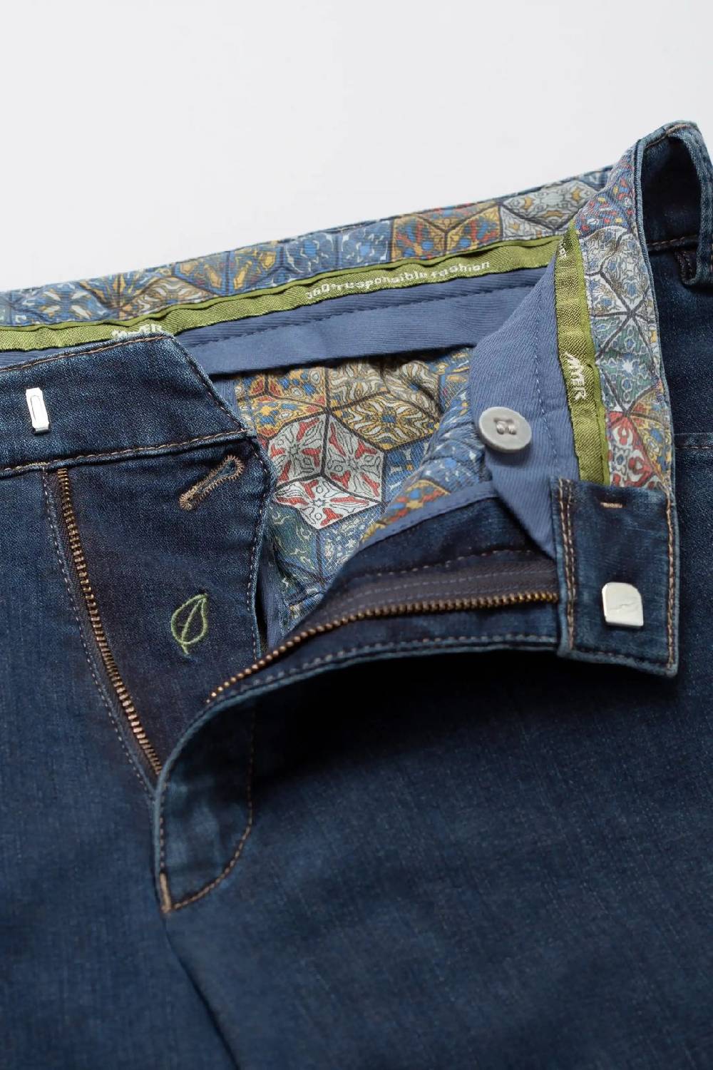 Meyer Jeans blu stone meyer modern fit super stretch Offerte