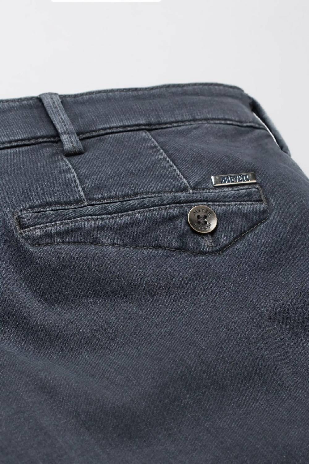Meyer Jeans meyer grigio medio modern fit cotone denim biologico Hotsell