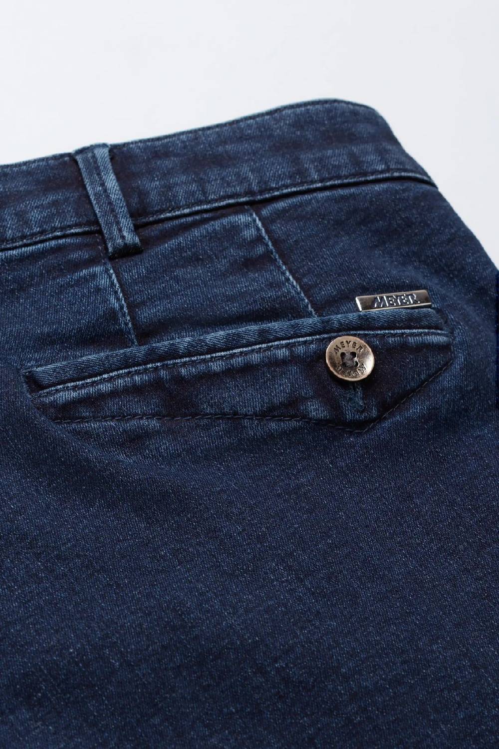 Meyer Jeans meyer blu stone modern fit cotone denim biologico Vendita Economica