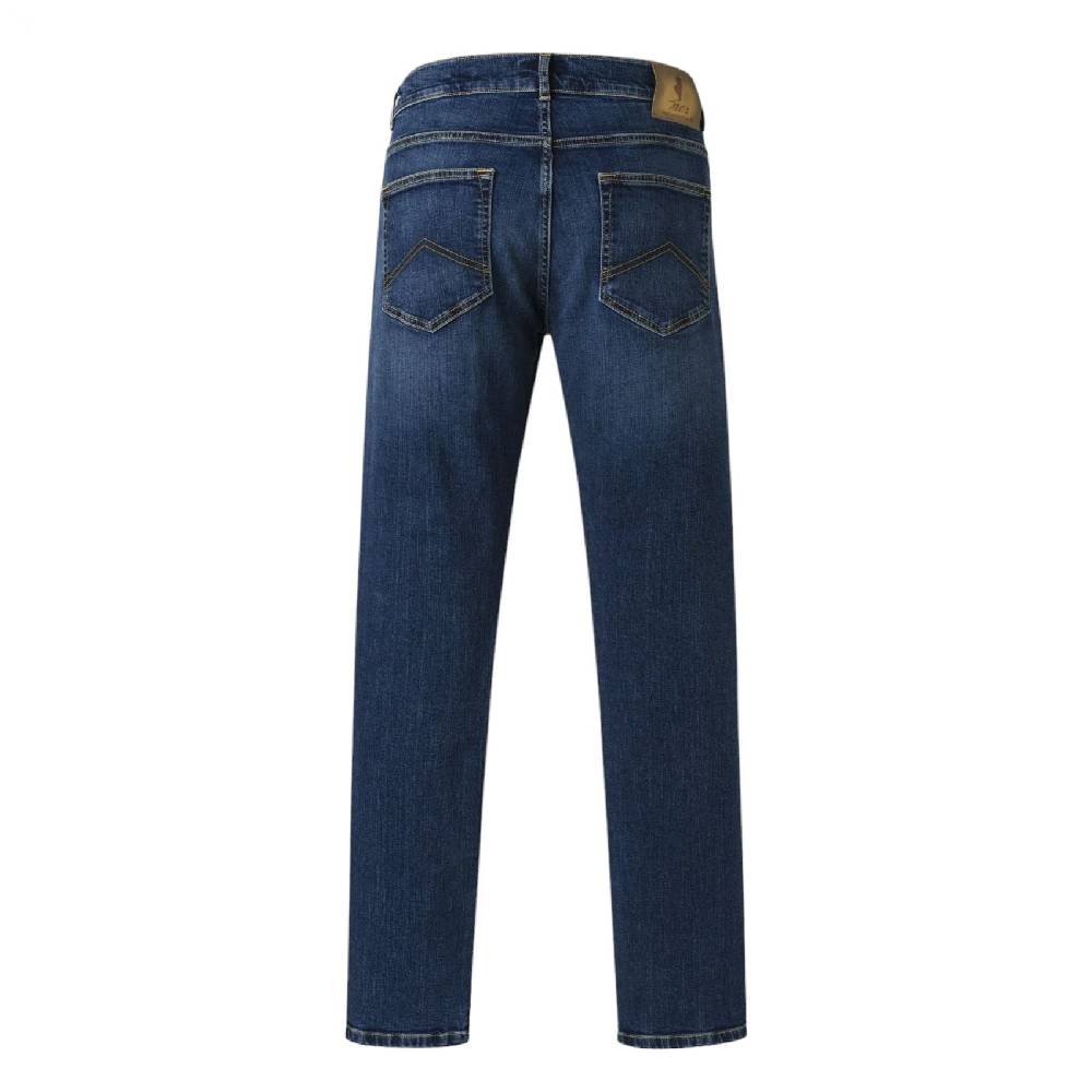 MCS Jeans slim fit elasticizzato mcs lavaggio scuro Saldi Di Fabbrica