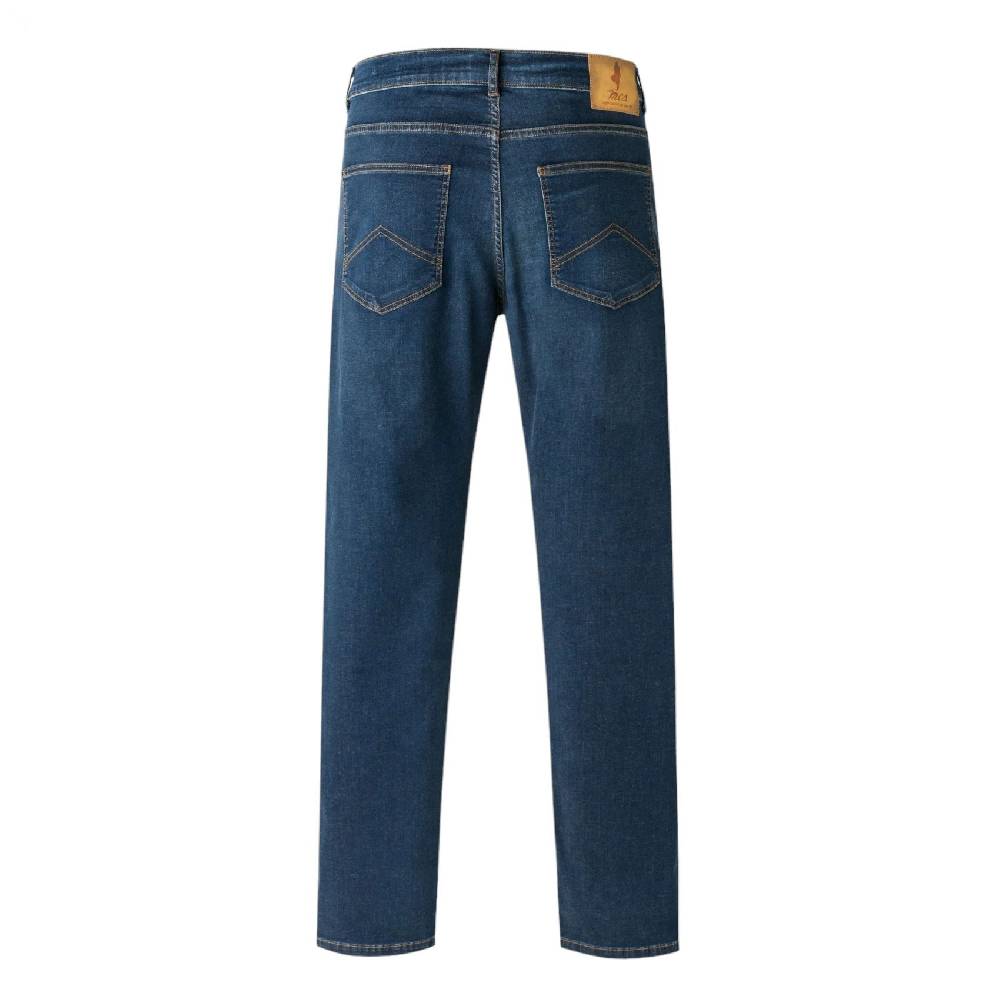 MCS Jeans mcs regular fit lavaggio scuro denim leggero stretch 8oz In Saldo