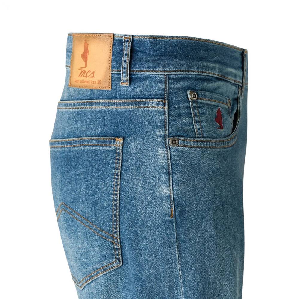 MCS Jeans mcs slim fit lavaggio chiaro denim leggero 8oz stretch Nuova