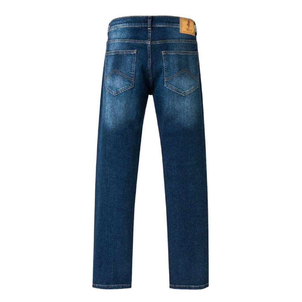 MCS Jeans mcs regular fit lavaggio scuro denim stretch Moda