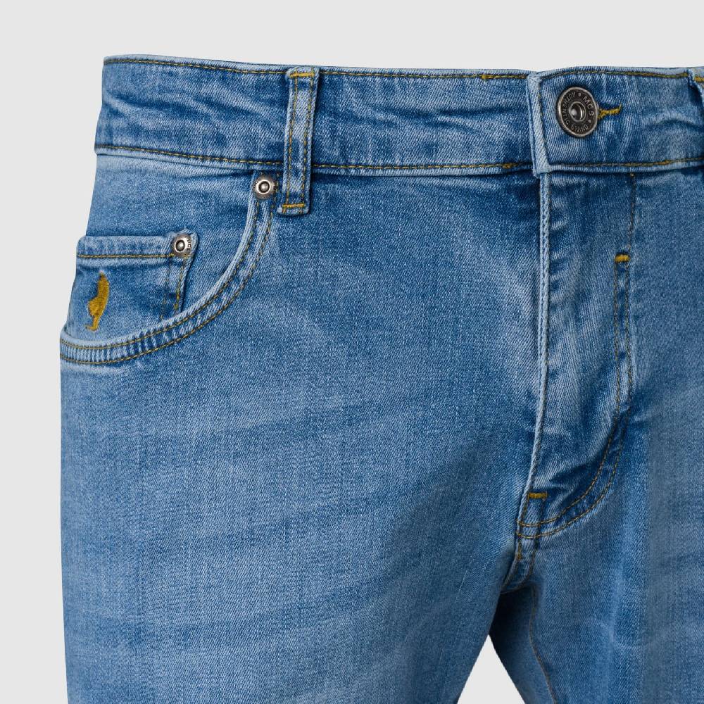 MCS Cinque tasche denim chiaro stretch mcs regular fit Italia