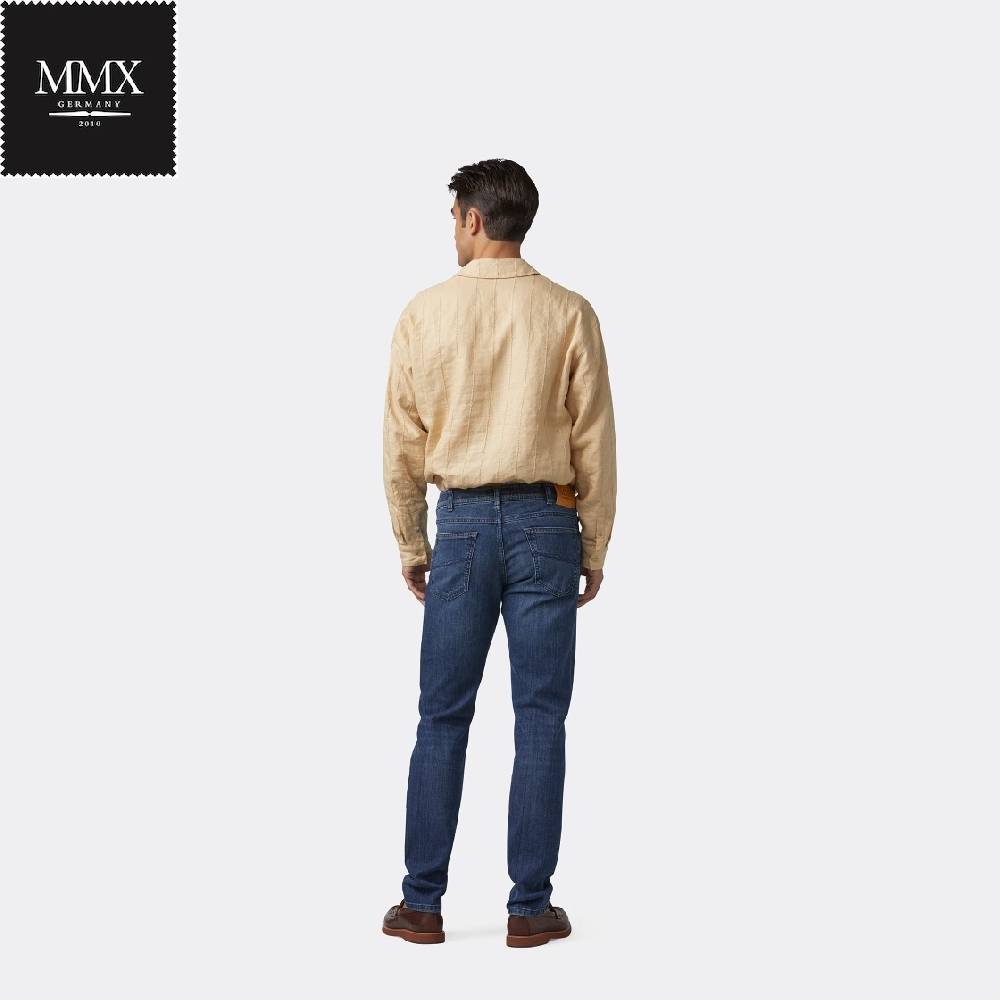 MMX Germany Jeans mmx blu stone washed stretch slim fit 2025