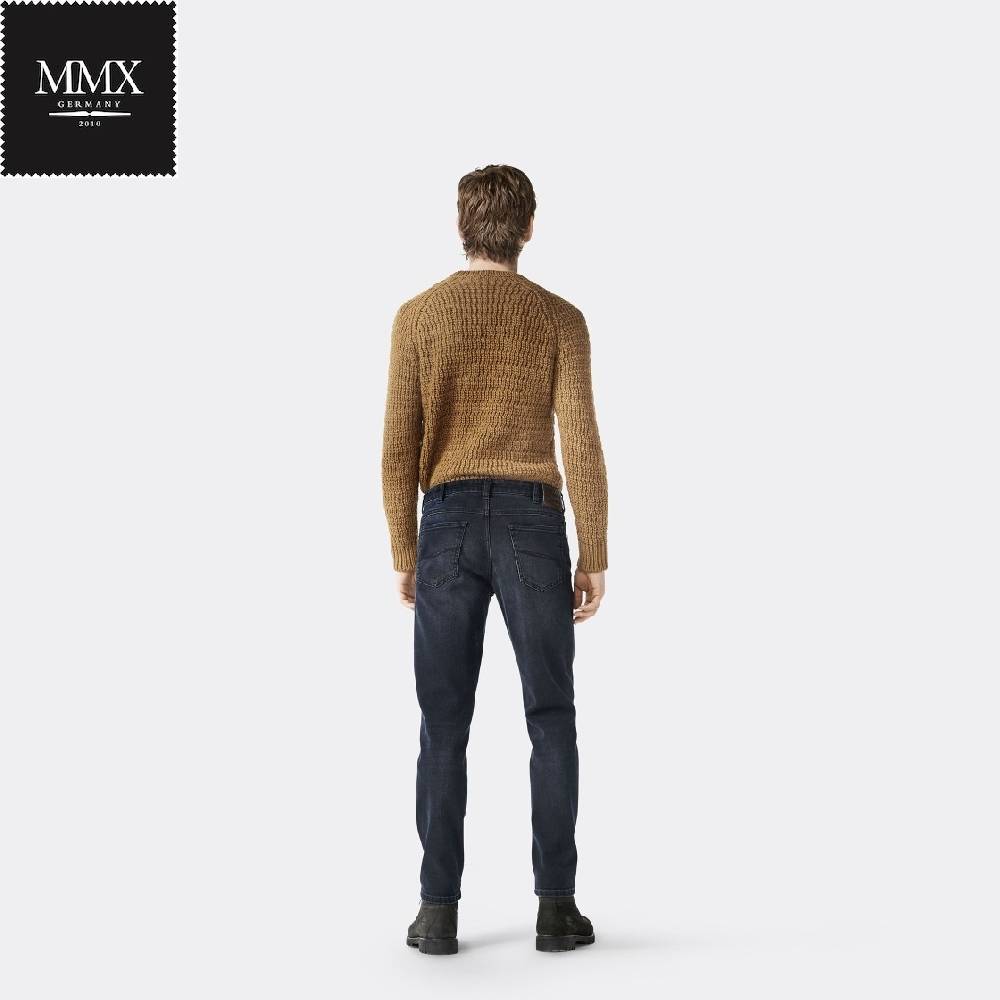 MMX Germany Jeans blu scuro mmx denim stretch autentico Qualità