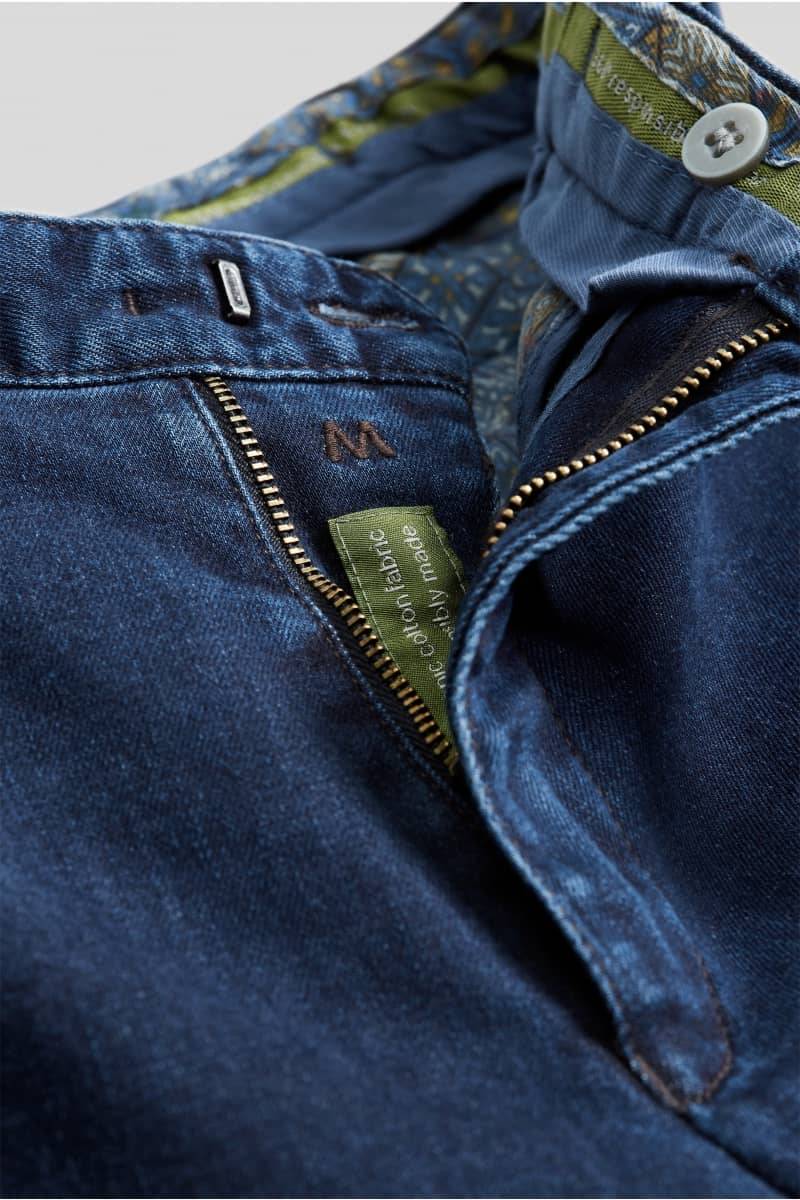 Meyer Pantalone in denim flex meyer blu stone modern fit Spedizione Gratuita
