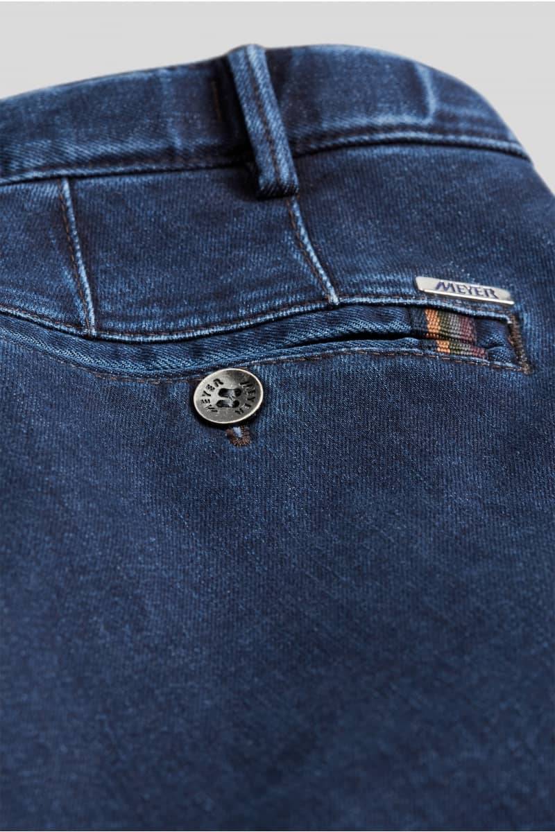 Meyer Pantalone in denim flex meyer blu stone modern fit Spedizione Gratuita