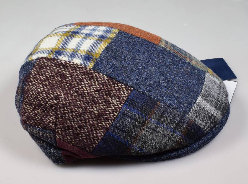 Panizza Berretto panizza patchwork multicolor in pura lana Qualità Garantita