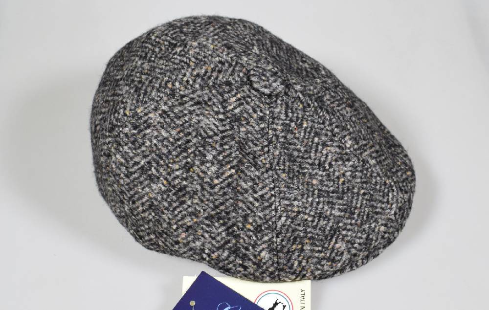 Imor di Banfi Coppola in misto lana grigio a tweed imor di banfi Hotsell