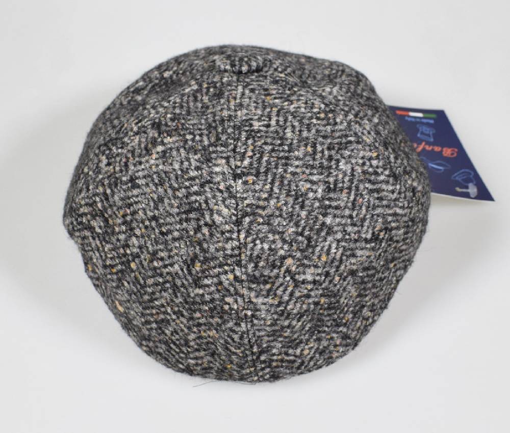 Imor di Banfi Coppola in misto lana grigio a tweed imor di banfi Hotsell