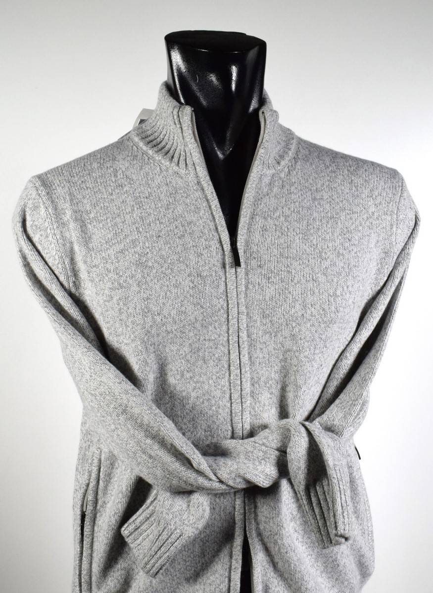 Cavalieri Milano Cardigan giacca con zip misto cashmere cavalieri milano 2025
