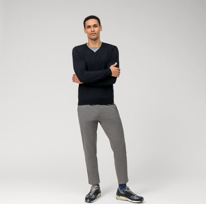 Olymp Pullover scollo a v blu olymp regular fit Acquista Ora