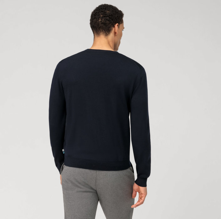 Olymp Pullover scollo a v blu olymp regular fit Acquista Ora