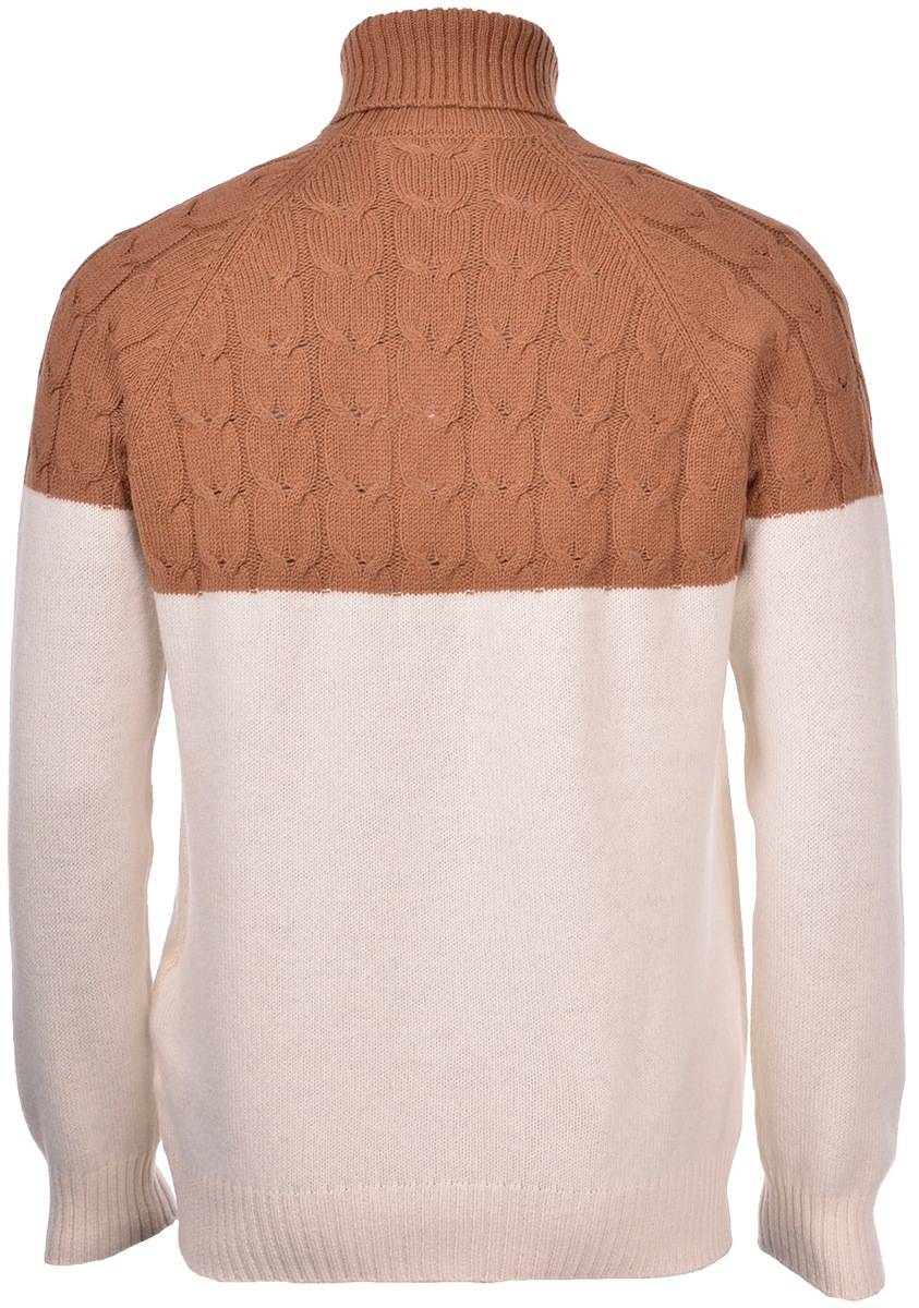 Gran Sasso Dolcevita gran sasso in air wool bicolore Sconto
