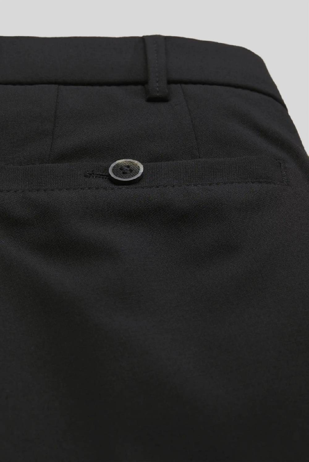 Meyer Pantalone meyer nero regular tropical comfort fit In Saldo
