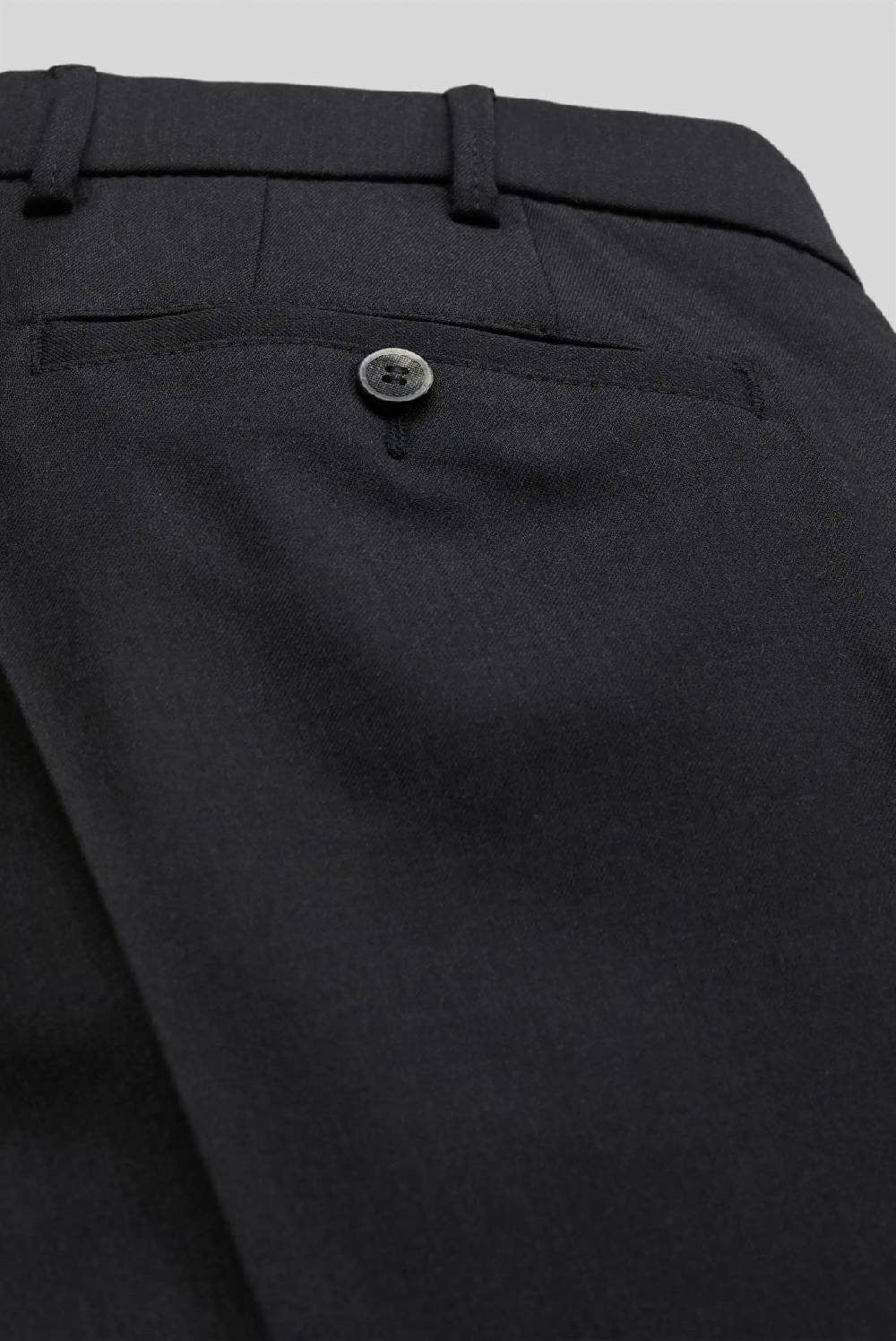 Meyer Pantalone meyer grigio antracite in premium soft twill comfort fit 2025
