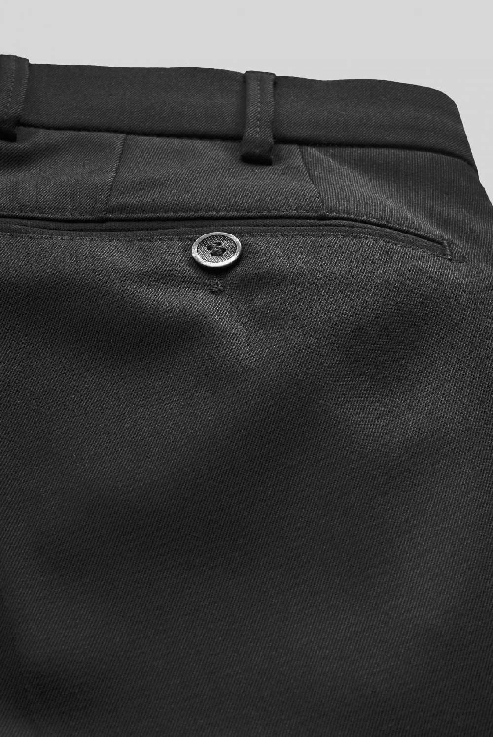 Meyer Pantalone meyer nero in twill teflon stretch 2025