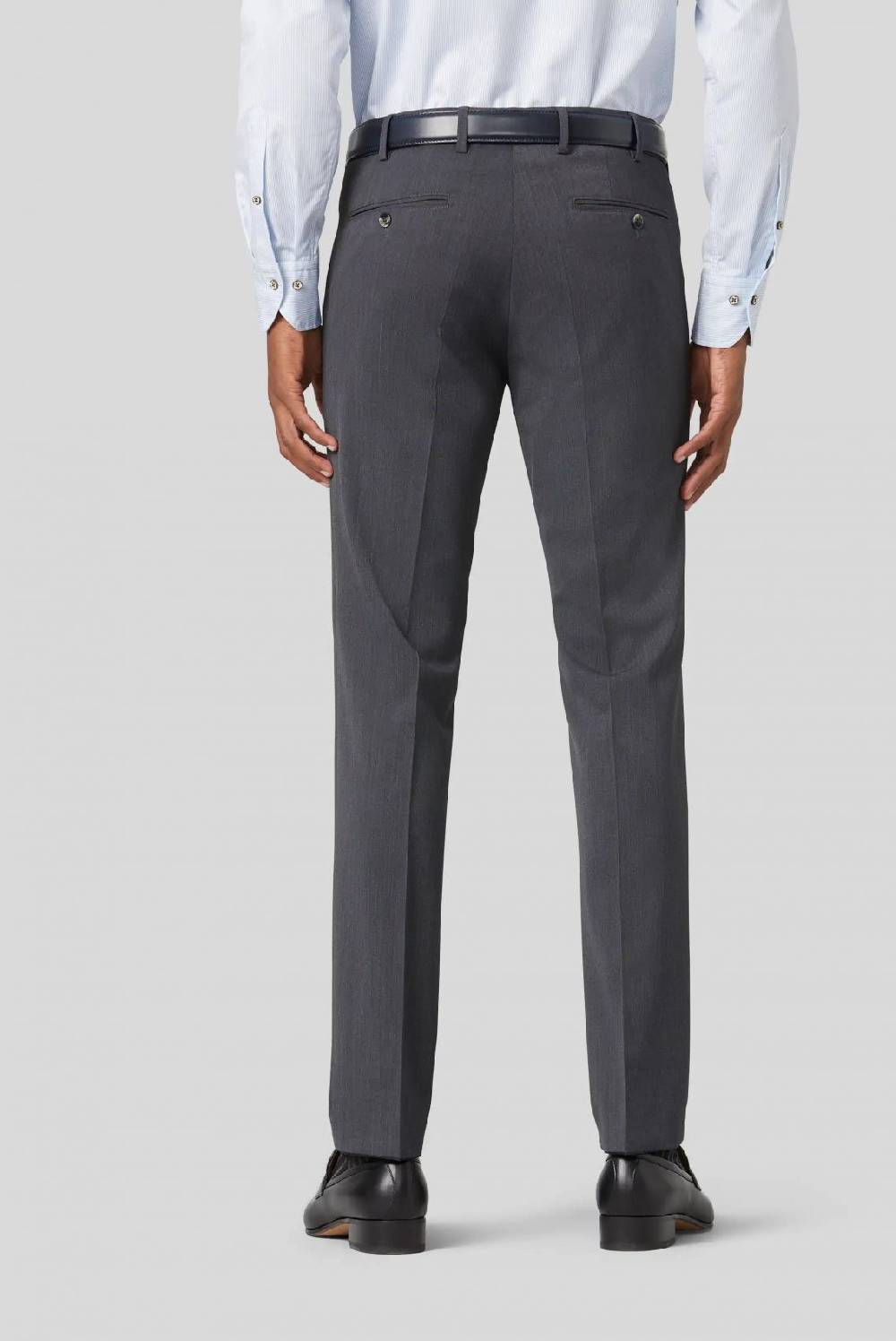Meyer Pantalone grigio medio meyer travel twill modern fit Qualità