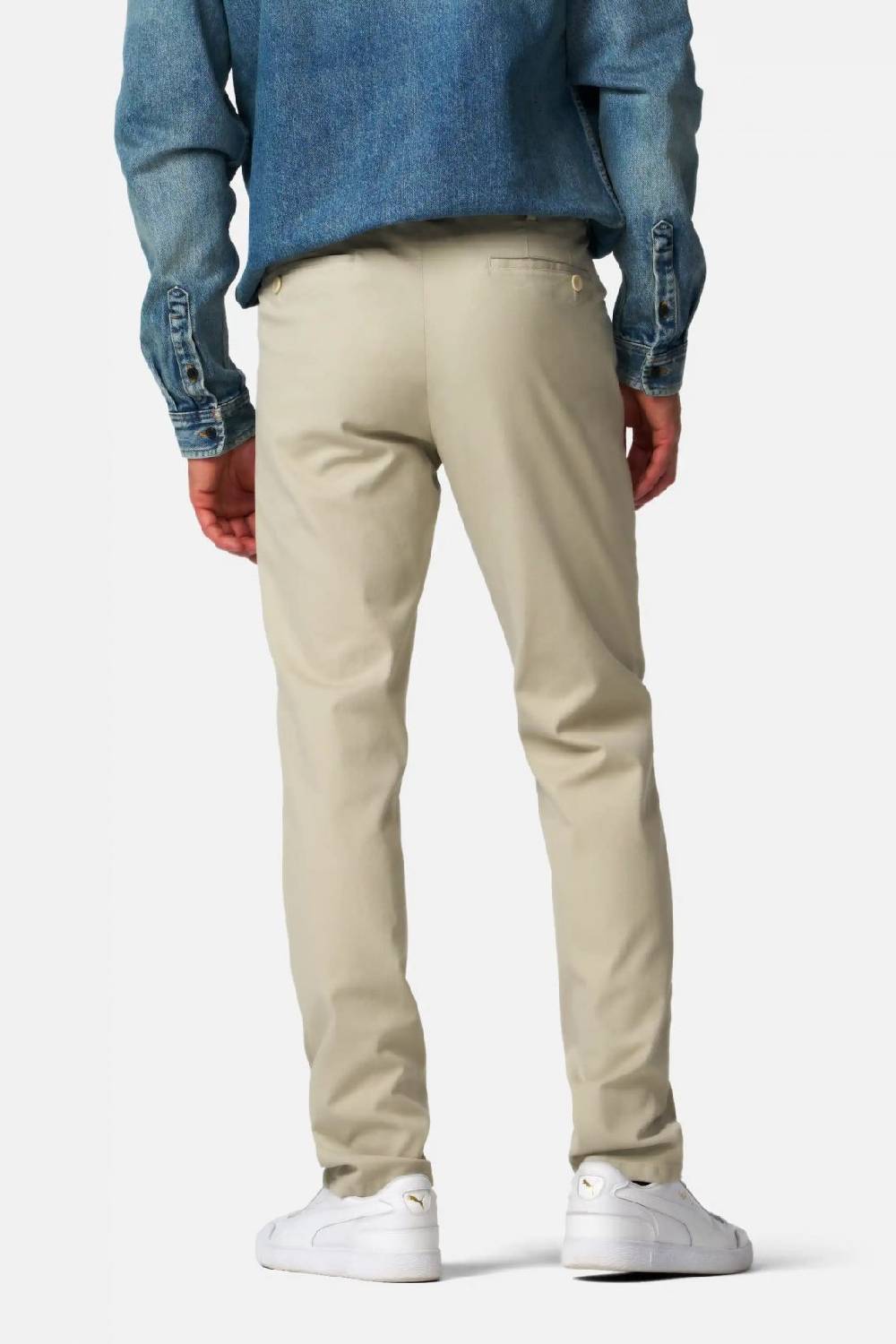 Meyer Pantalone modern fit beige meyer cotone microstruttura stretch Consegna Veloce