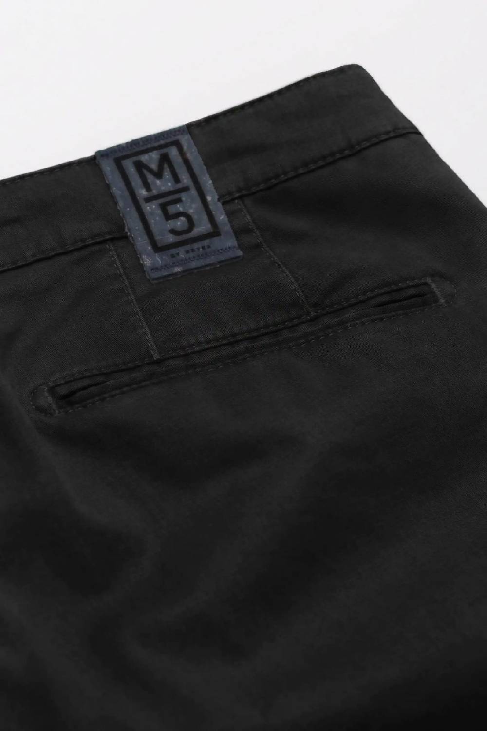 Meyer Pantalone regular fit nero cotone bio stretch m5 by meyer Affare Del Giorno