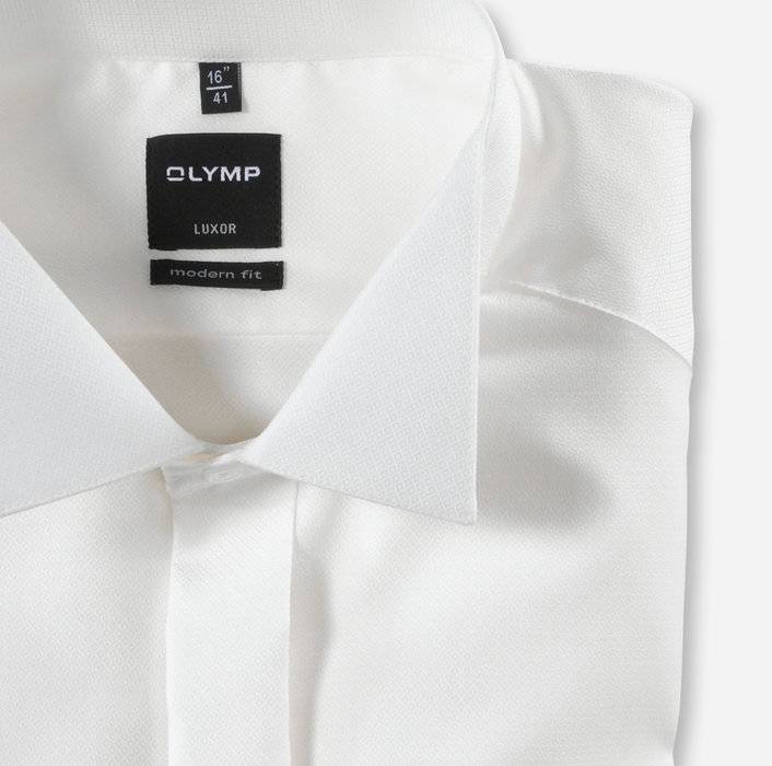 Olymp Camicia collo diplomatico olymp modern fit con polso doppio per gemelli I Più Venduti