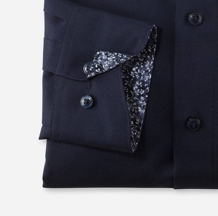 Olymp Camicia olymp blu scuro modern fit con taschino Sconto