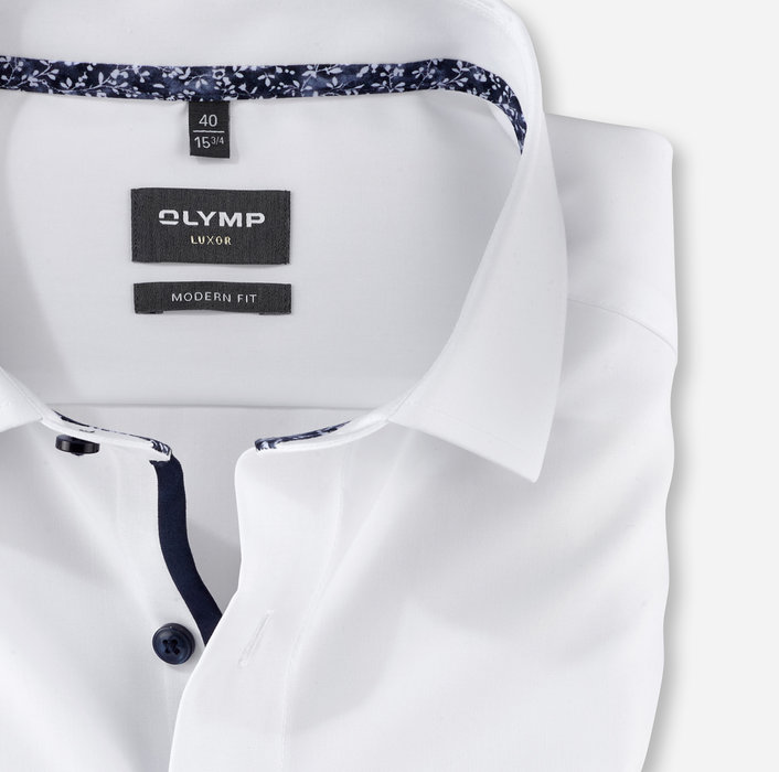 Olymp Camicia olymp bianca modern fit con taschino Economico