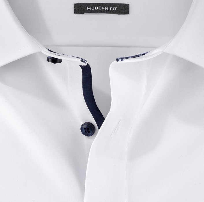Olymp Camicia olymp bianca modern fit con taschino Economico