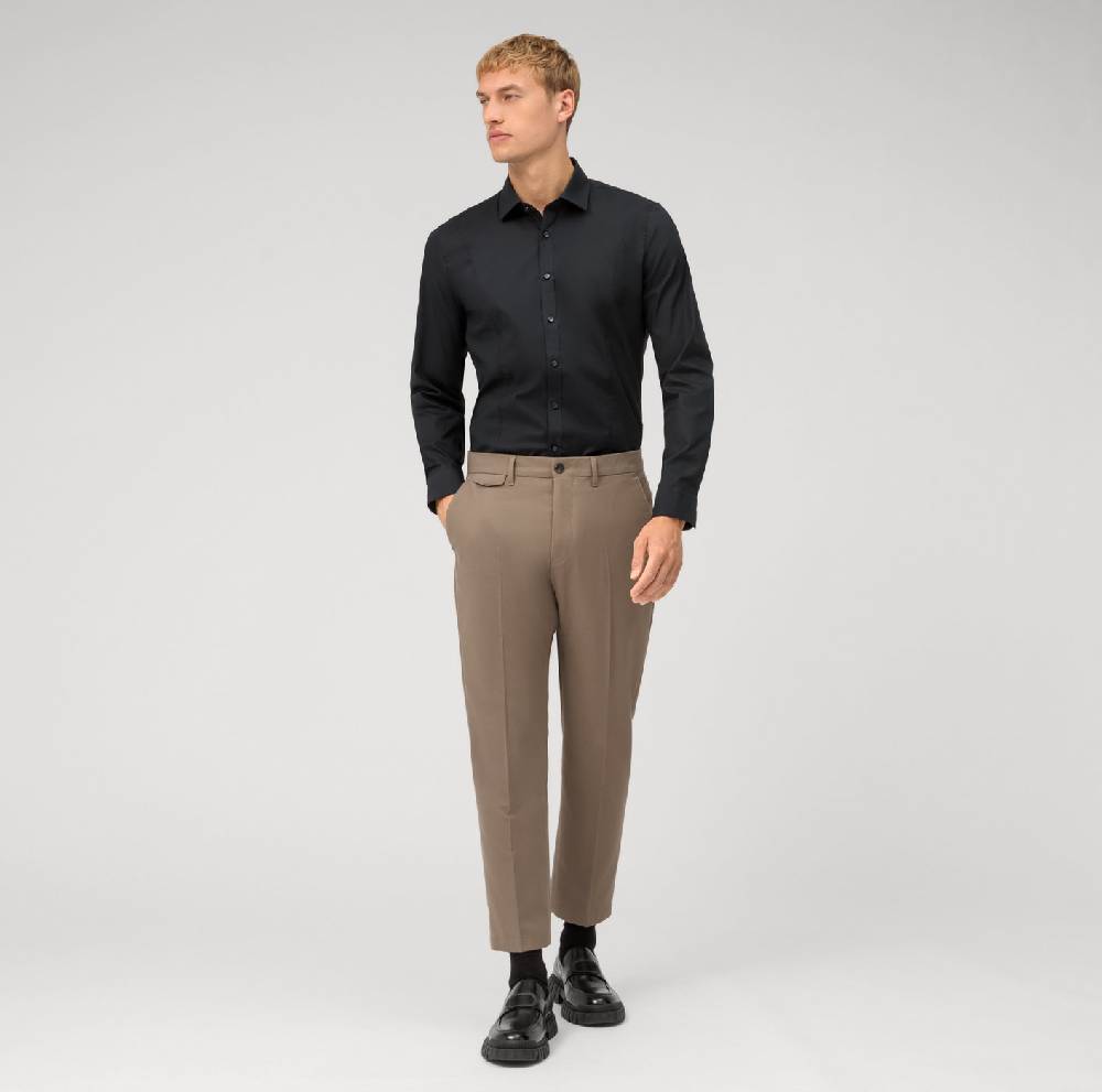 Olymp Camicia extra slim fit olymp cotone stretch In Vendita