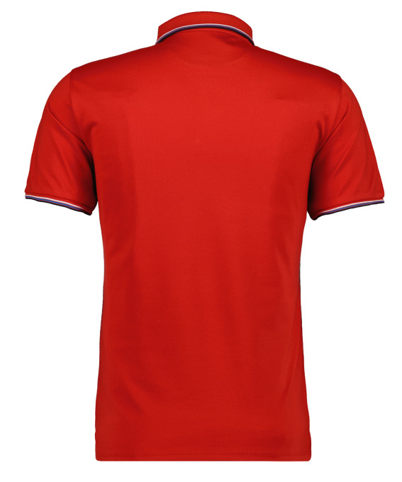 Ragman Polo rossa in tessuto performante ragman modern fit In Vendita